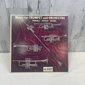 Vintage Music For Trumpet and Orchestra Haydn Vivaldi Vinyl LP Record Album